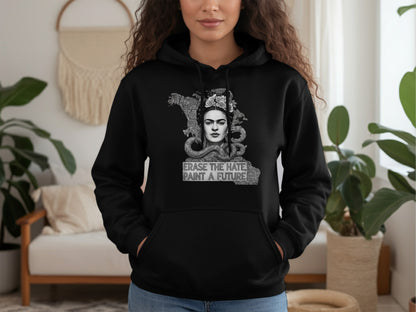 Frida Kahlo Erase the Hate Paint a Future Art