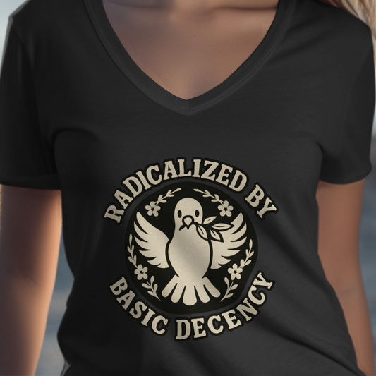 Radicalized by Basic Decency T-shirt product type