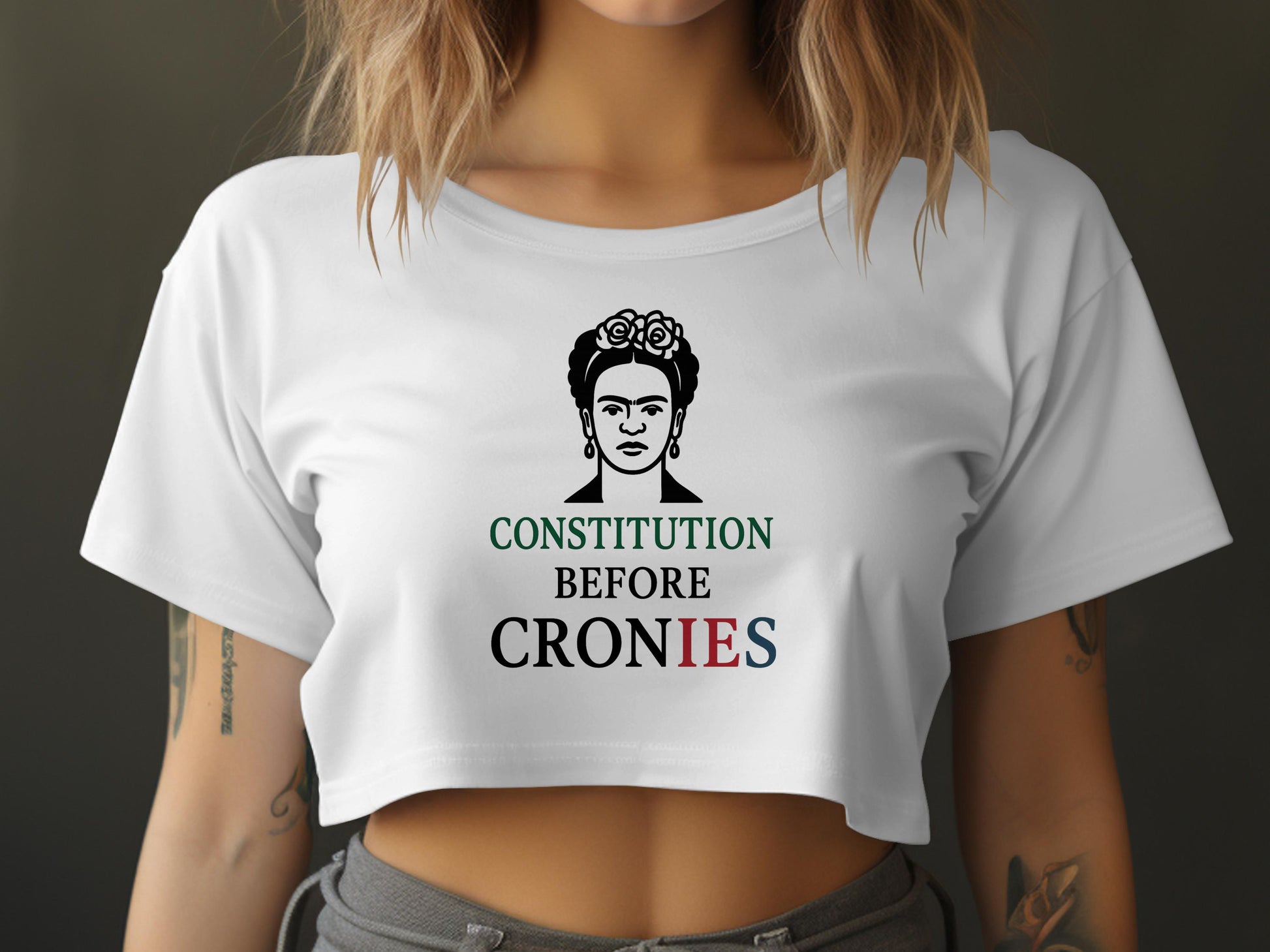 Constitution Before Cronies Graphic T-shirt product