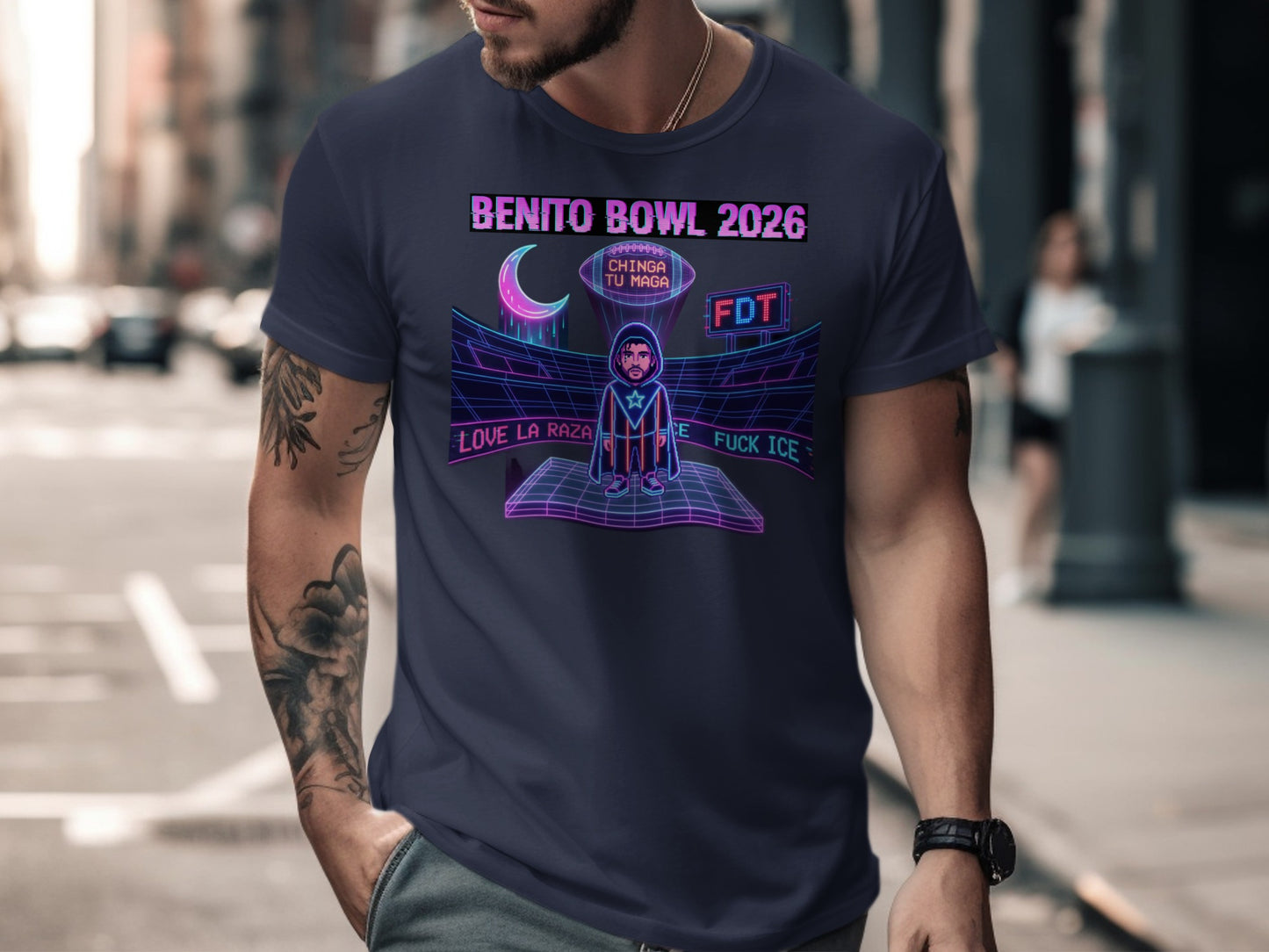 Benito Bowl 2026 Chinga Tu Maga Love La Raza Product