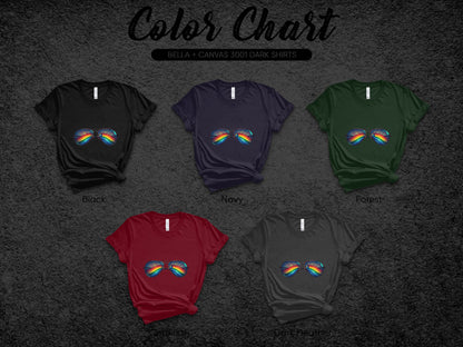 Colorful Butterfly Graphic Tees for Stylish Shirts Product