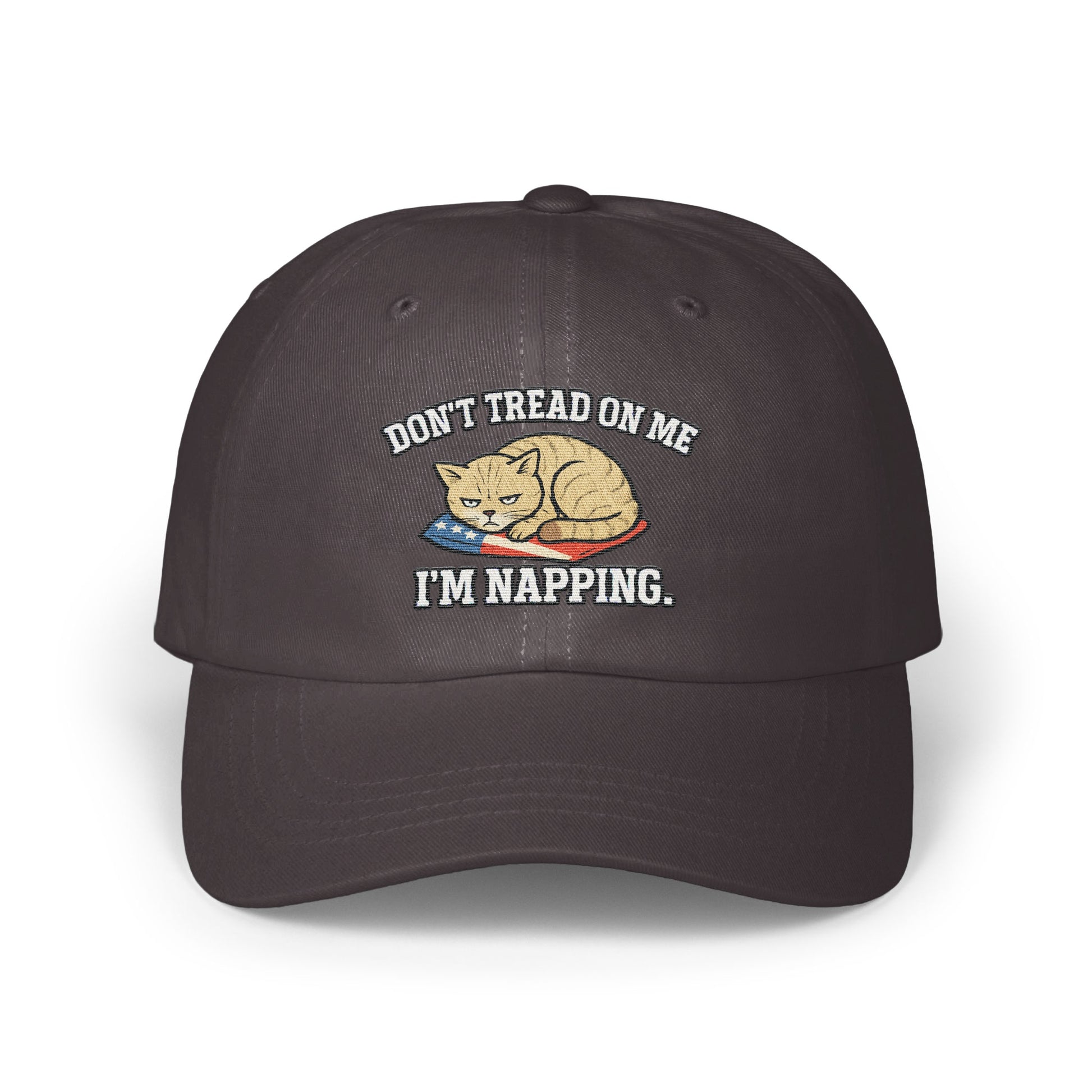 Don't Tread on Me I'm Napping Embroidered Hat product