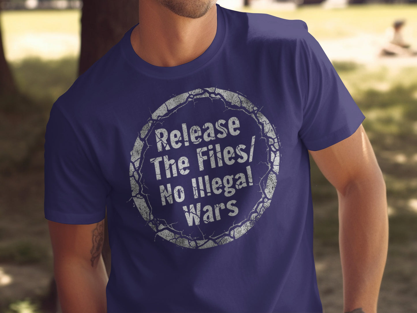 Release The Files No Illegal Wars T-shirt