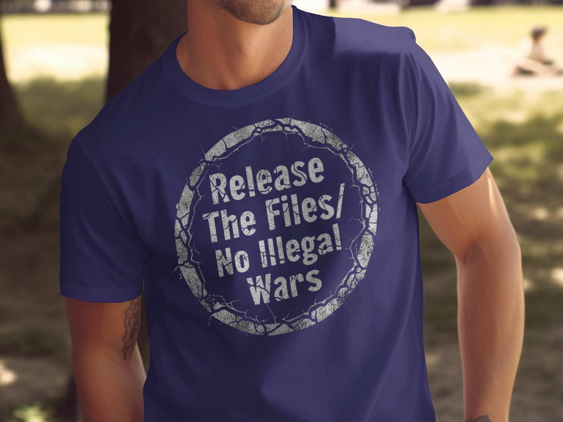 Release The Files No Illegal Wars T-shirt