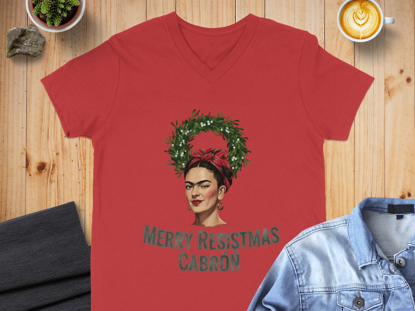 Merry Resistmas Cabrón Graphic T-Shirt