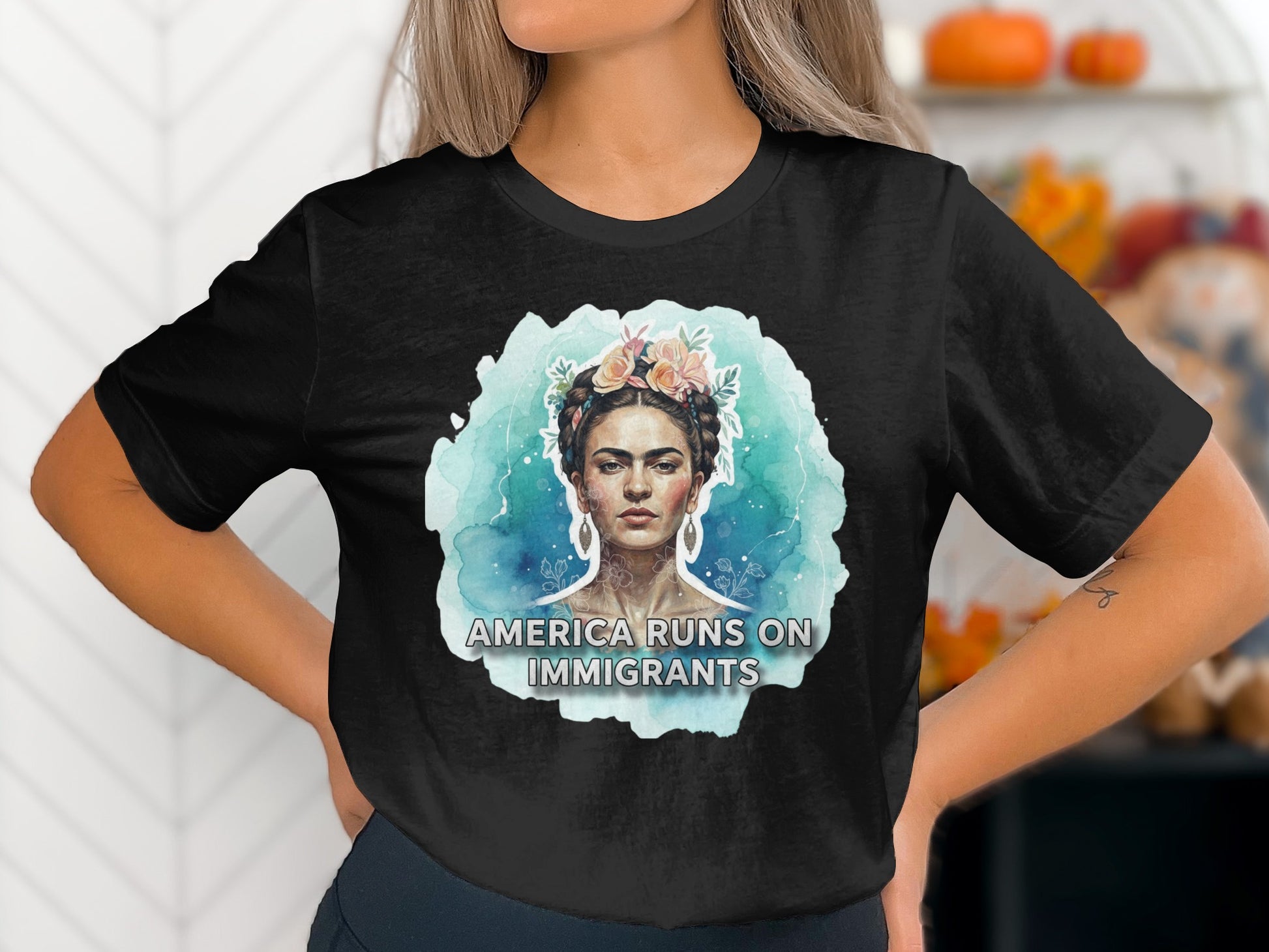 America Runs On Immigrants T-Shirt