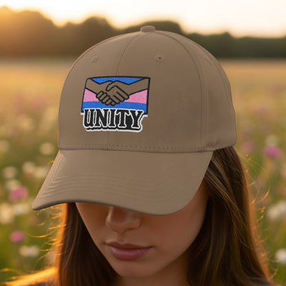 Unity Handshake Embroidered Baseball Cap product type