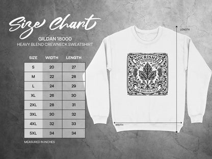 Nourished Birmingham Heavy Blend Crewneck Sweatshirt