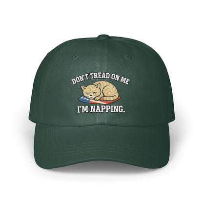 Don't Tread On Me I'm Napping Embroidered Hat product type
