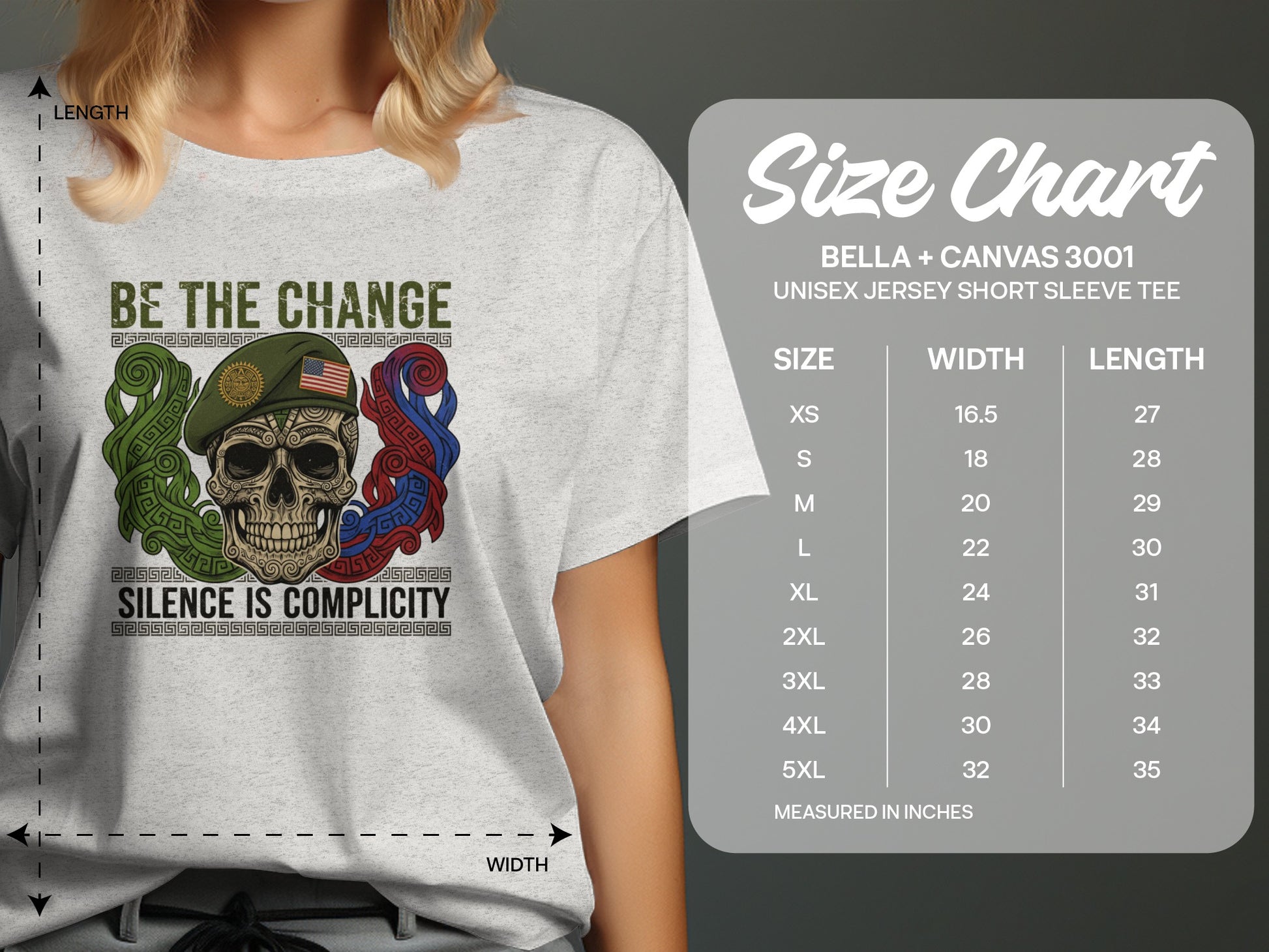 Be The Change Silence Is Complicity T-shirt