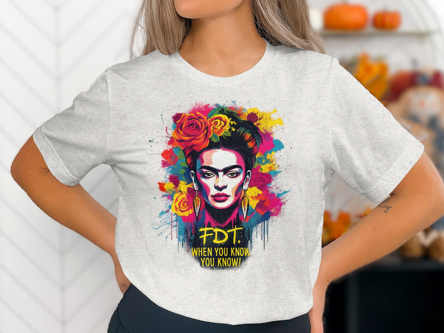 Colorful Artistic Portrait Design T-shirt product