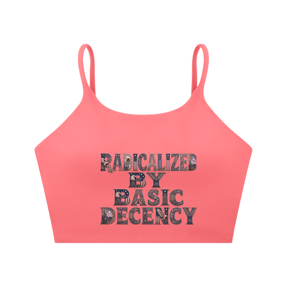 Spaghetti Strap Yoga Sports Bra