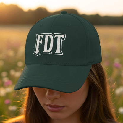 FDT Logo Green Baseball Cap Stylish Hat product