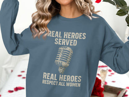 Real Heroes Served Real Heroes Respect All Women product type