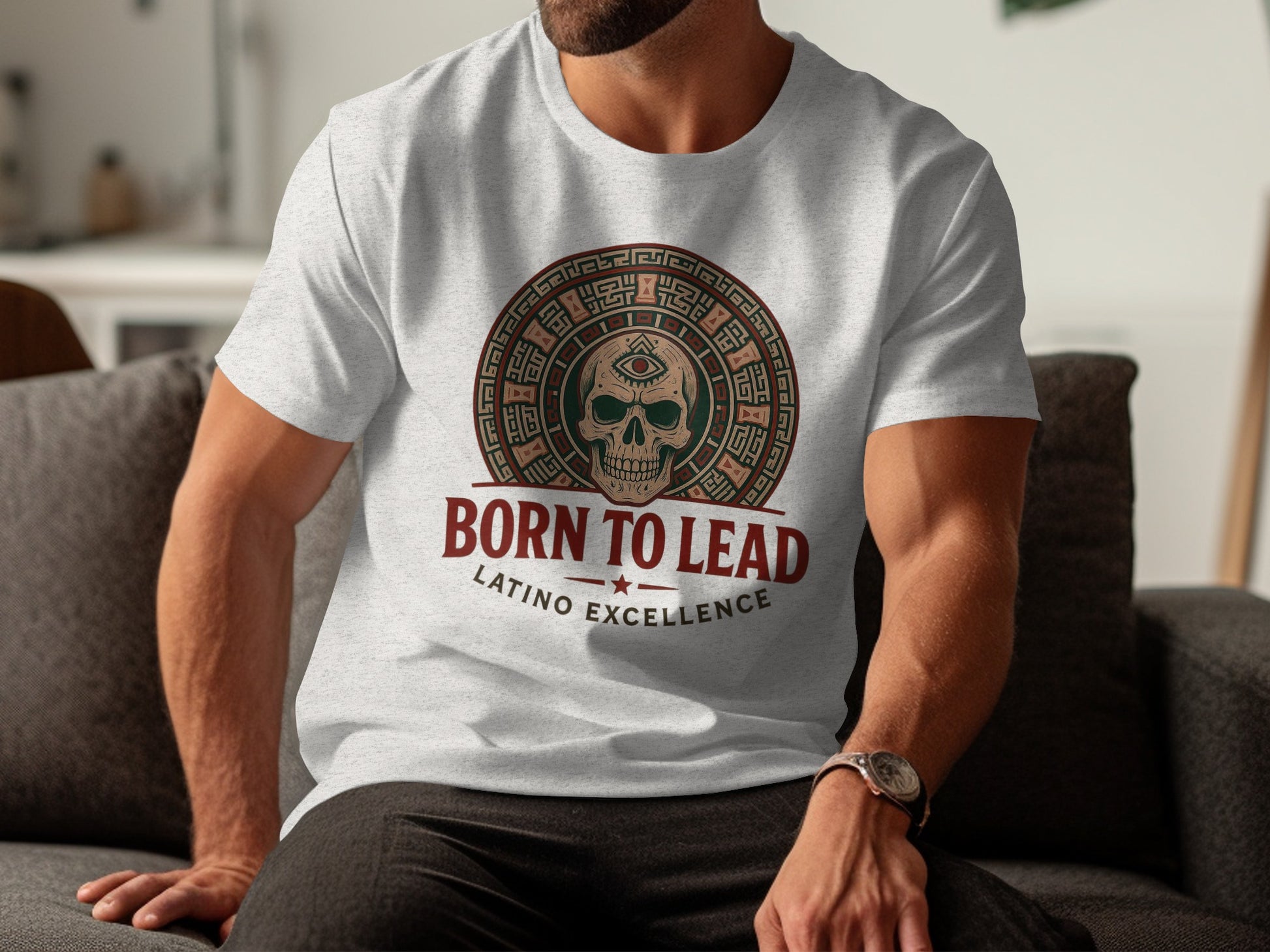 Born to Lead Latino Excellence Graphic T-Shirt product