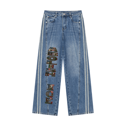 Women’s Wide Leg Denim Jeans