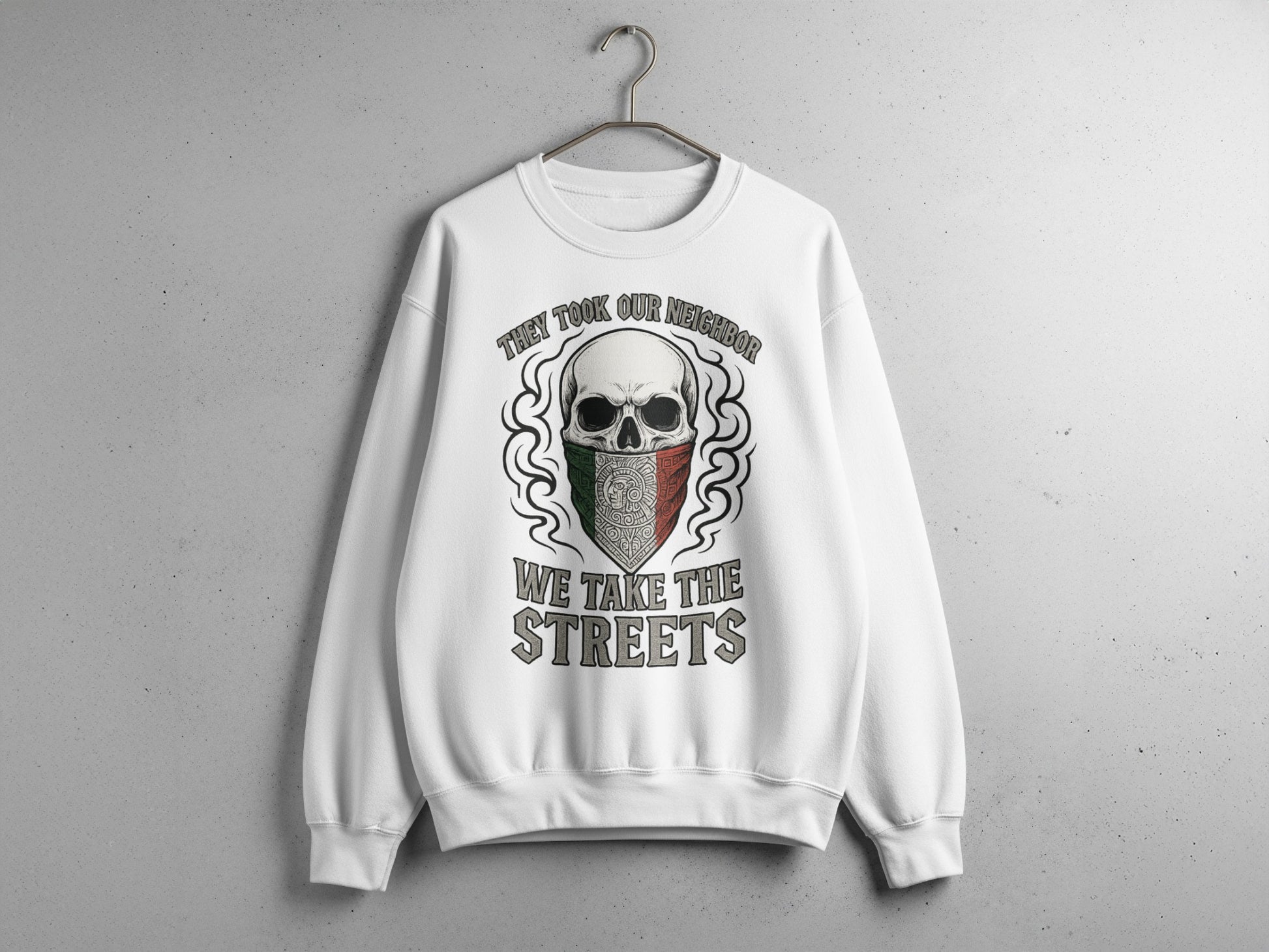 They Took Our Neighbor We Take The Streets Sweater