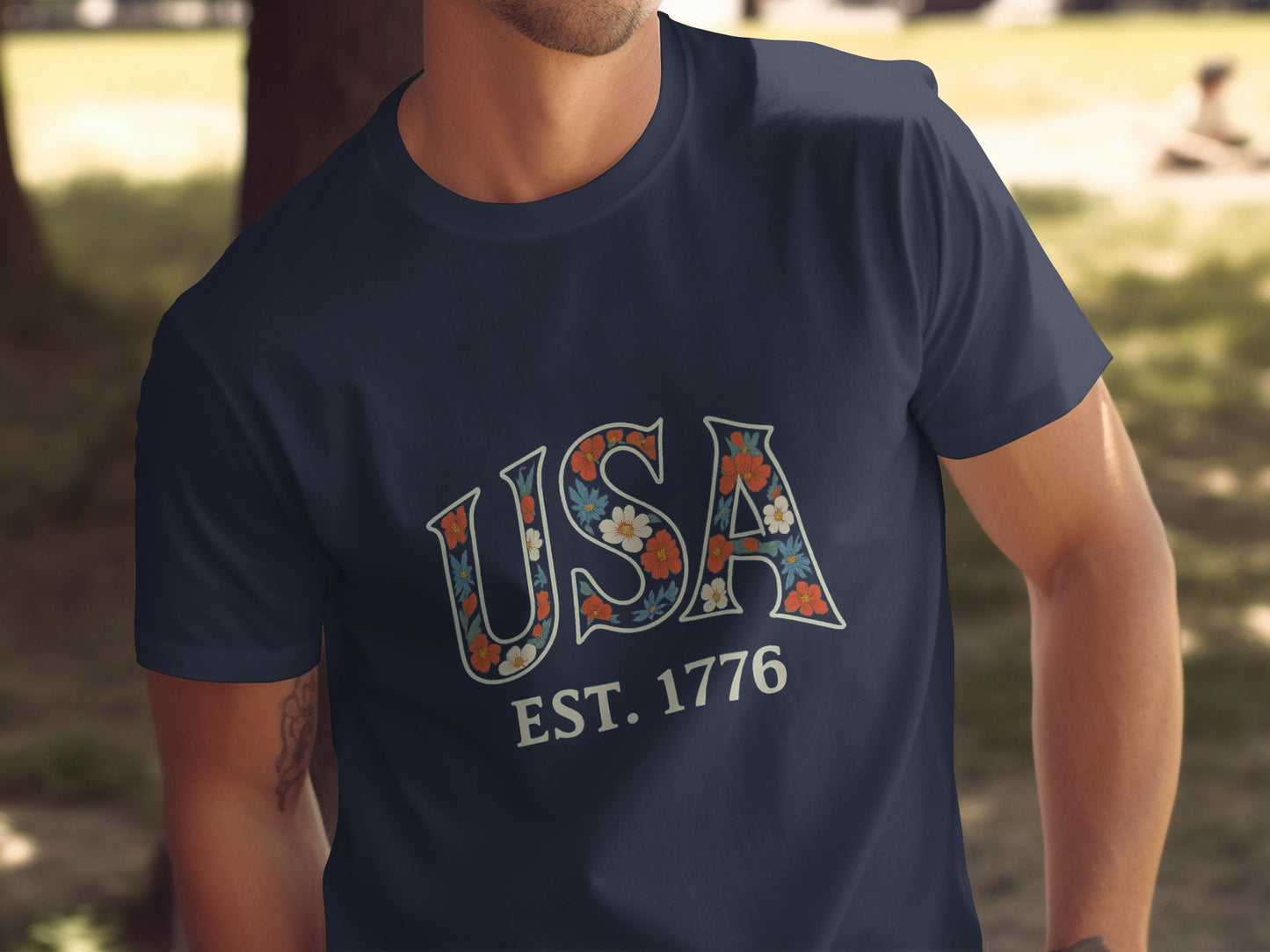 USA EST 1776 Graphic T-Shirt product type