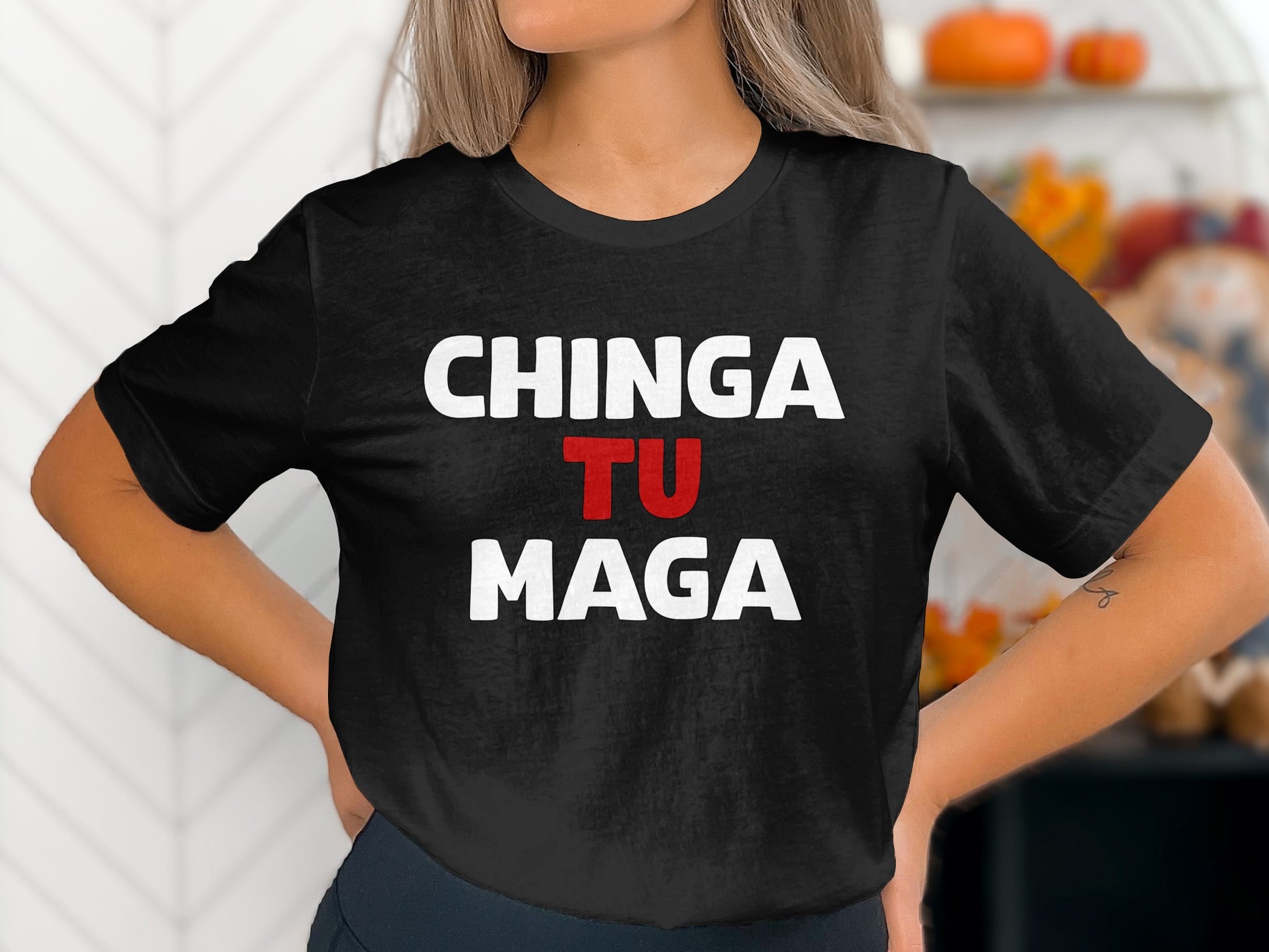 Chinga Tu Maga Statement Graphic Tee product