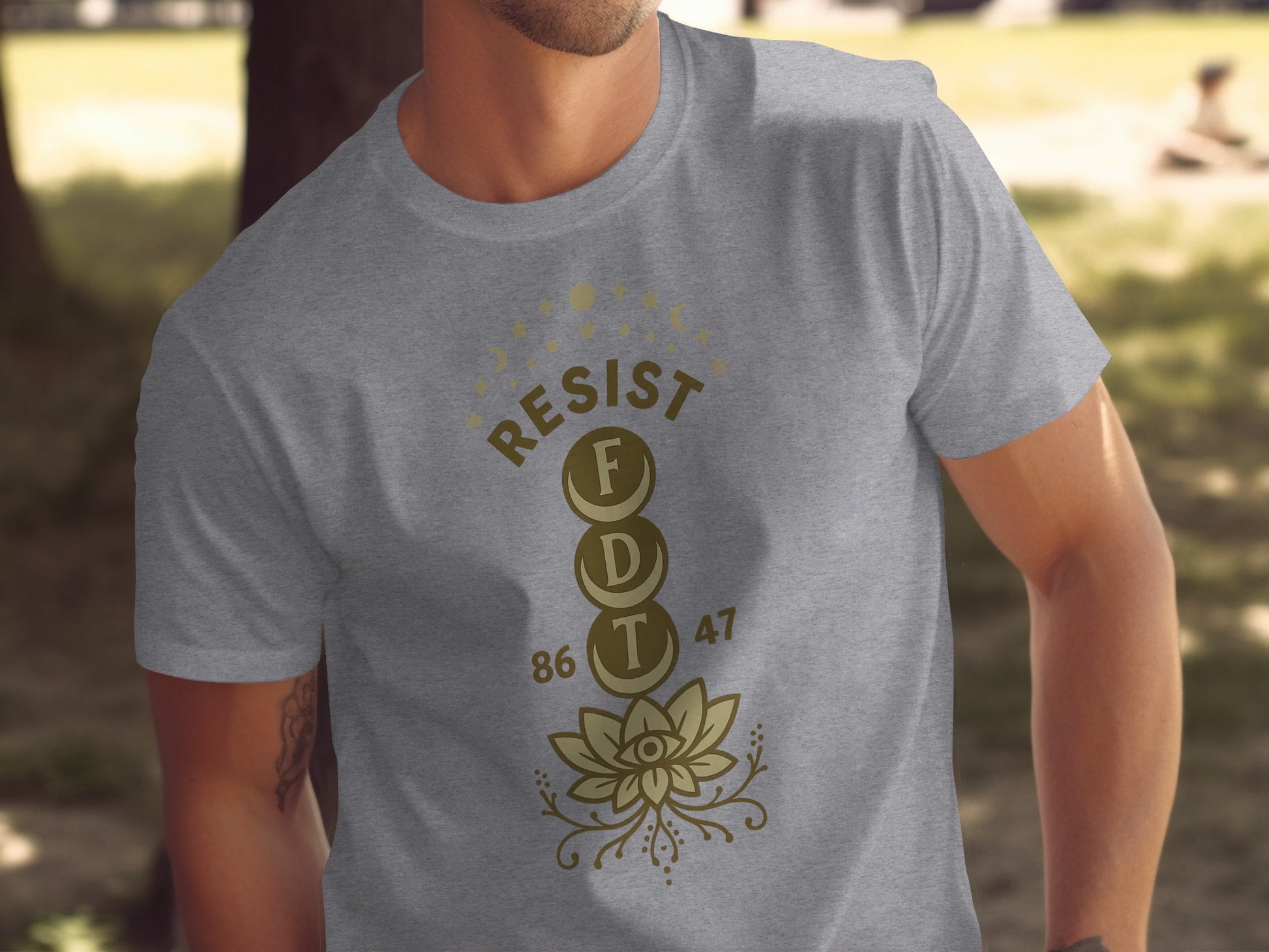 Resist FDT 86 47 Floral Graphic T-Shirt Product
