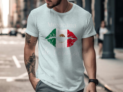 Mexicana de Corazon White T-Shirt Casual product