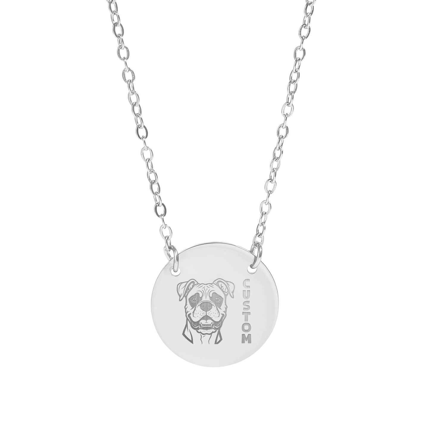 Boxer Dog Custom Personalized Necklace Pet Lover Gift