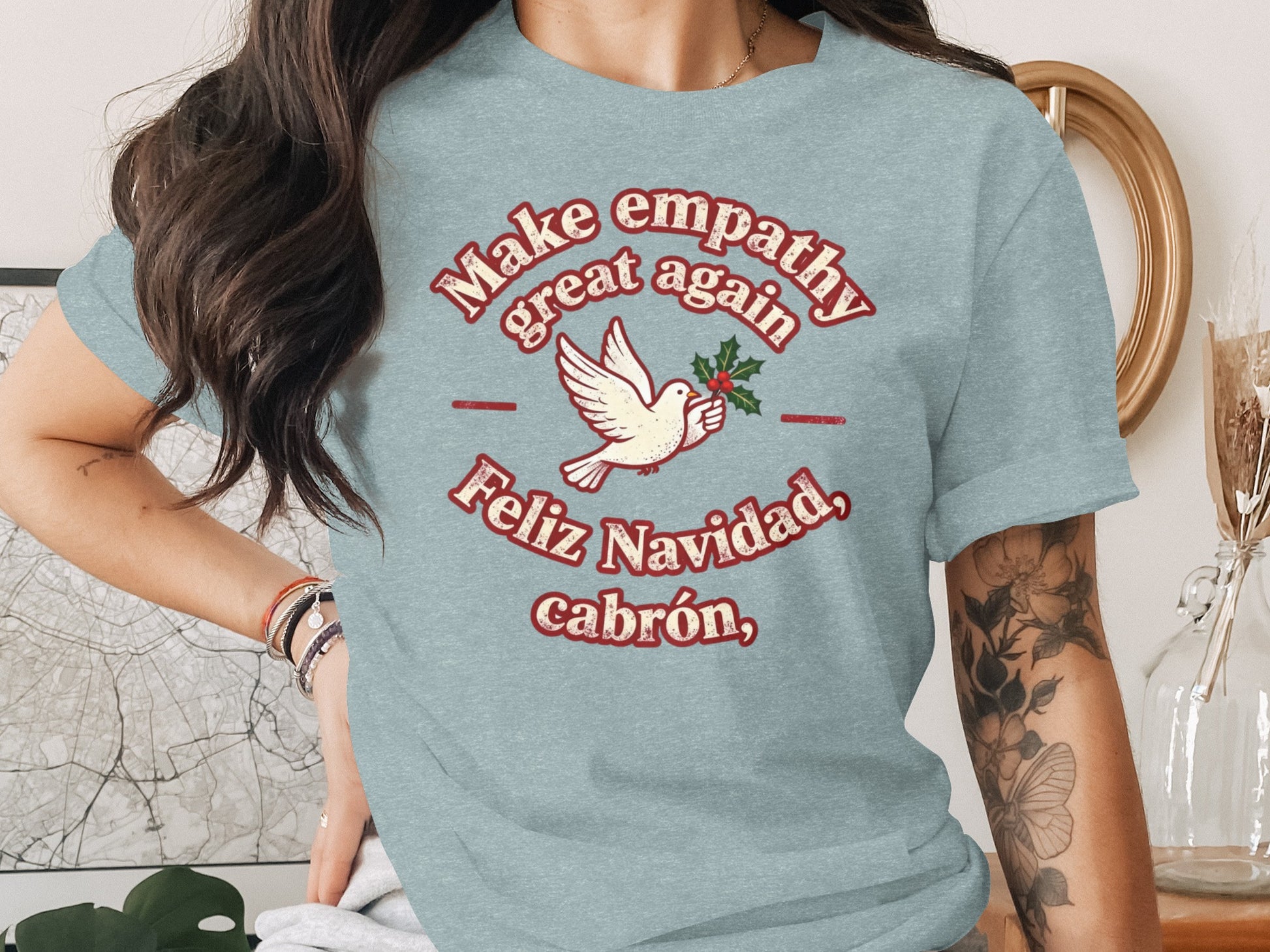 Make Empathy Great Again Feliz Navidad Shirt