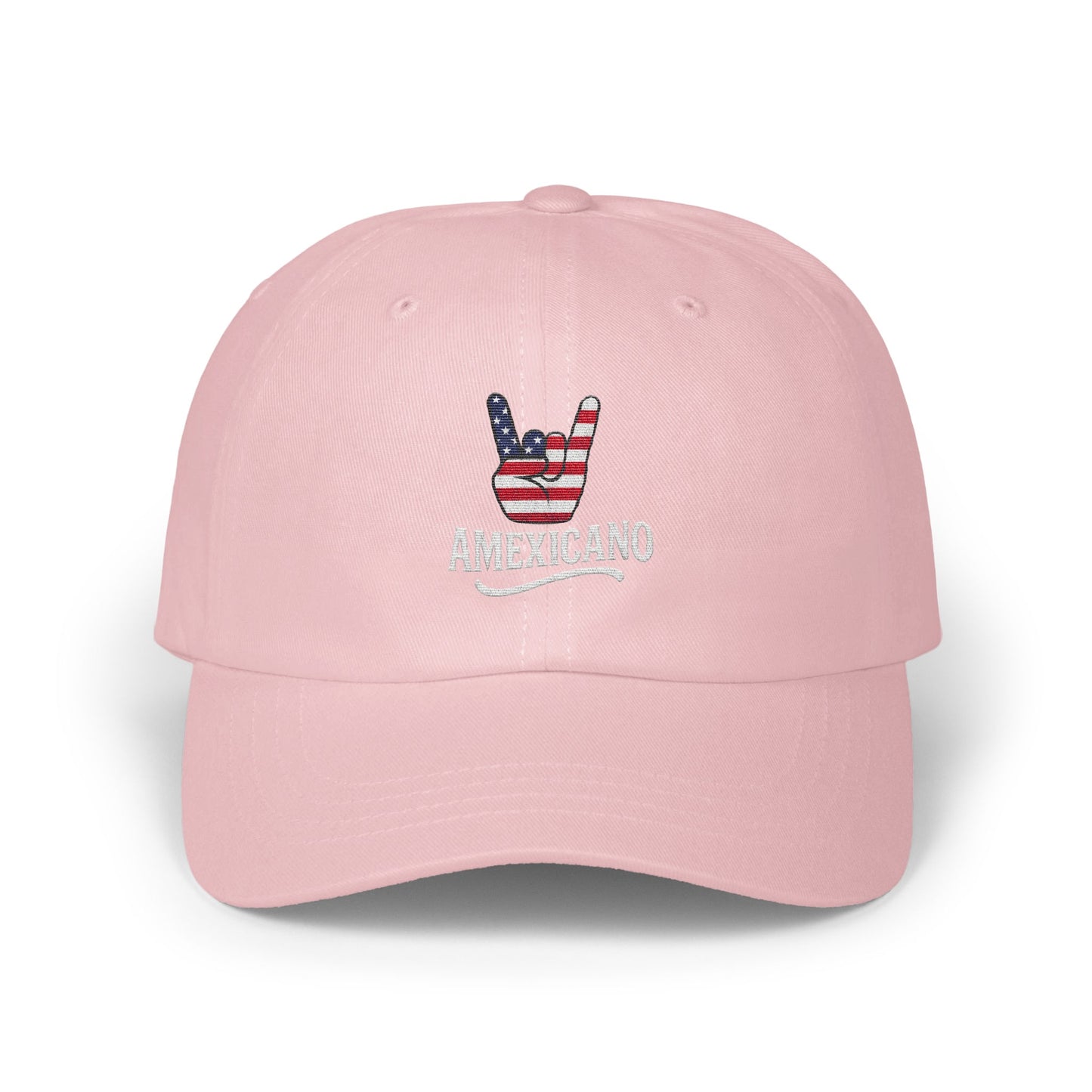 AMEXICANO Hand Gesture Design Pink Hat product