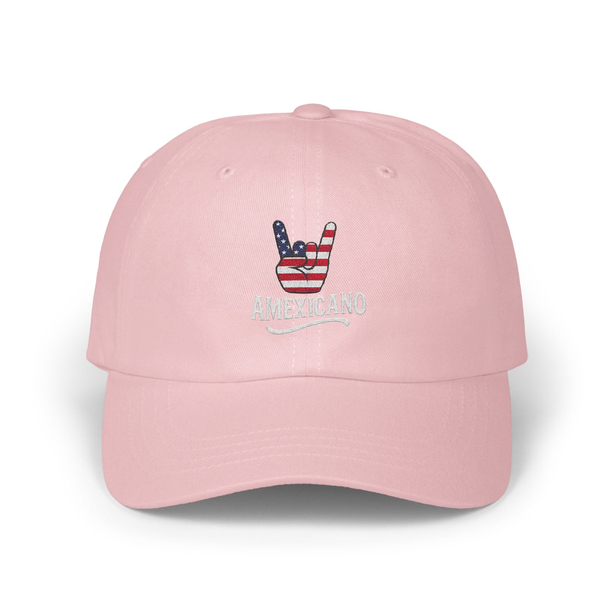 AMEXICANO Hand Gesture Design Pink Hat product