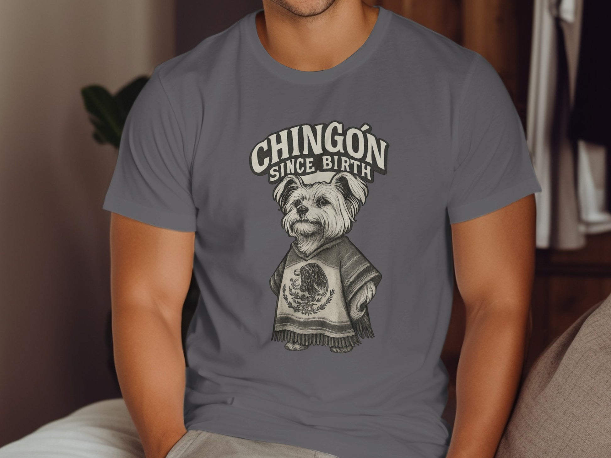 Chingón Since Birth Graphic Tee Unique Shirt product