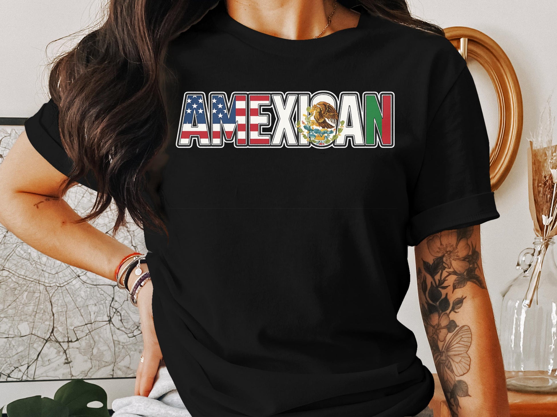 AMEXICAN Graphic Tees Patriotic Design T-shirt product