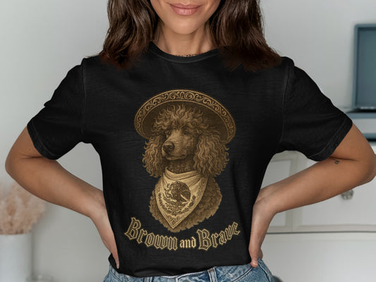 Brown and Brave Graphic Print T-Shirt product type