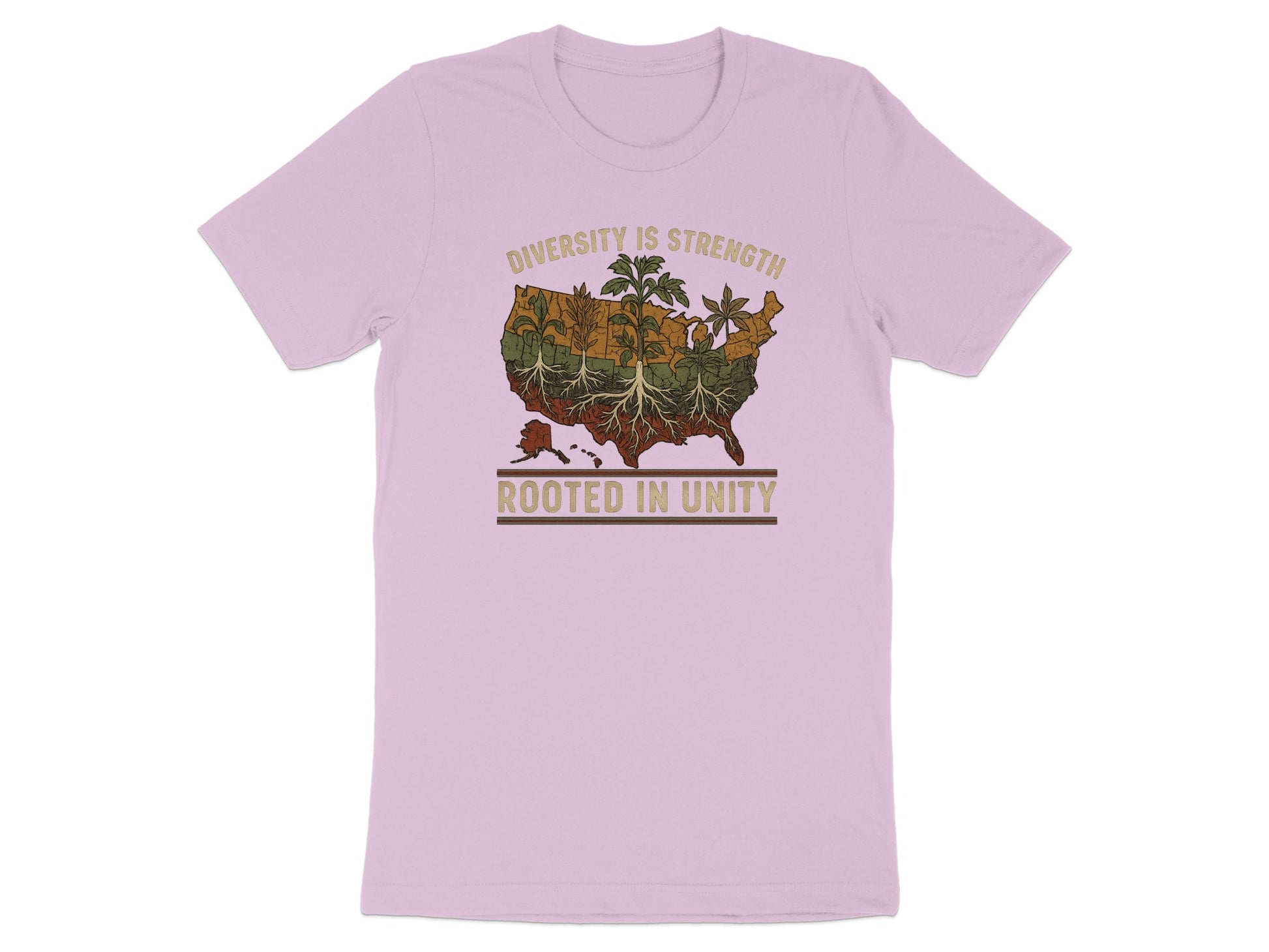 Diversity is Strength Rooted in Unity Graphic T-shirt product