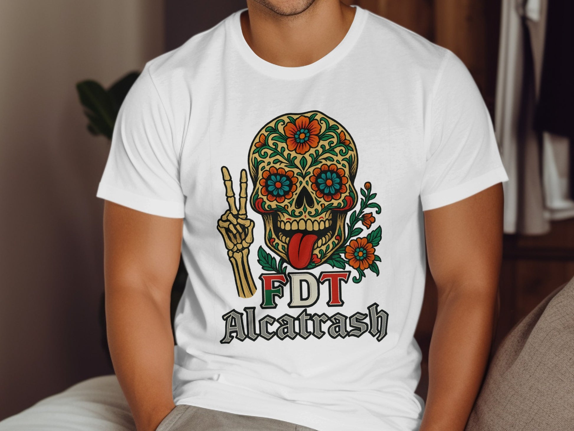 FDT Alcatrash Skull Graphic Tee Shirt product