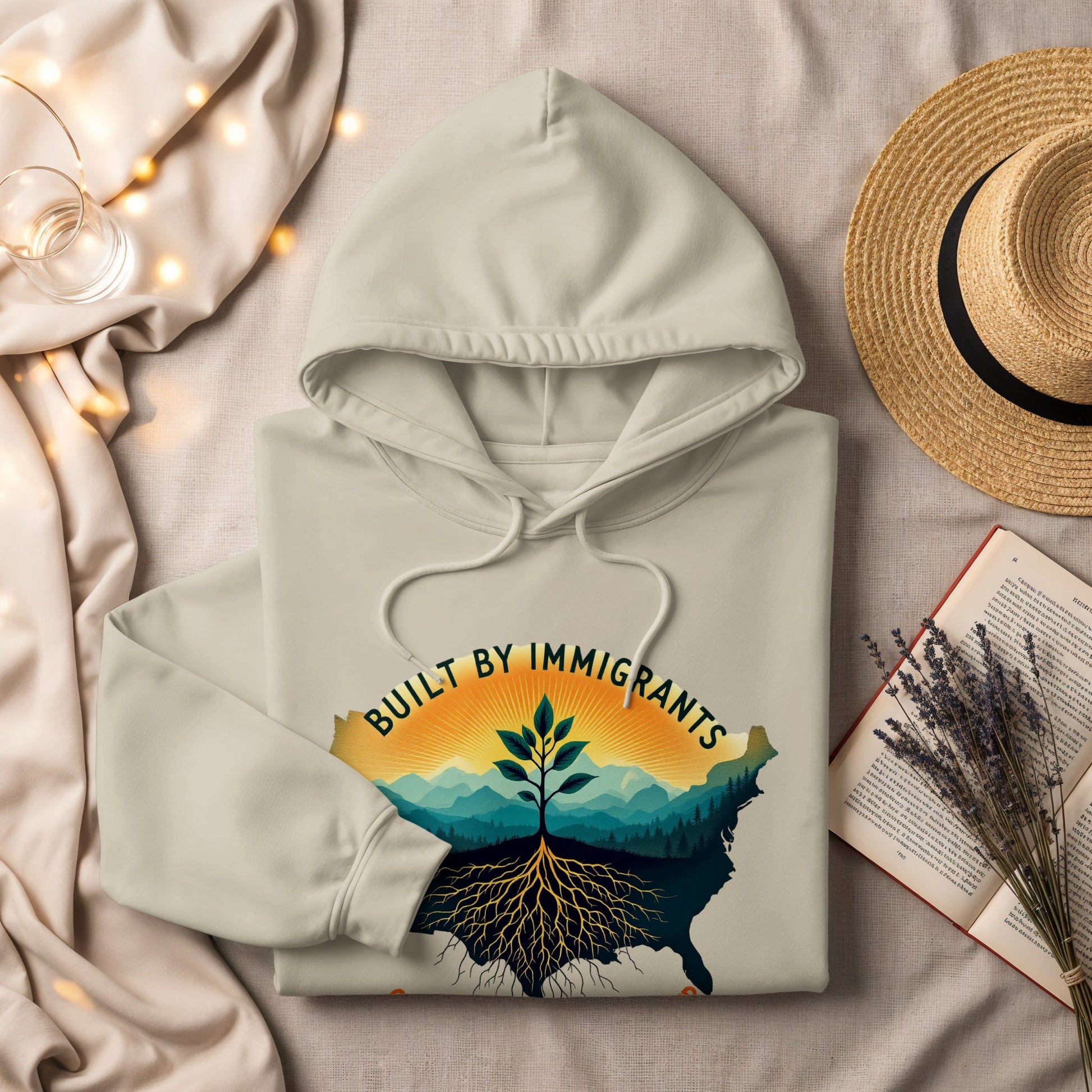 Built By Immigrants Graphic Hoodie product