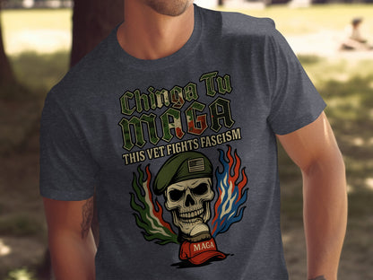Chinga Tu MAGA This Vet Fights Fascism product type