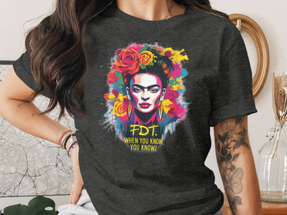 Colorful Artistic Portrait Design T-shirt product