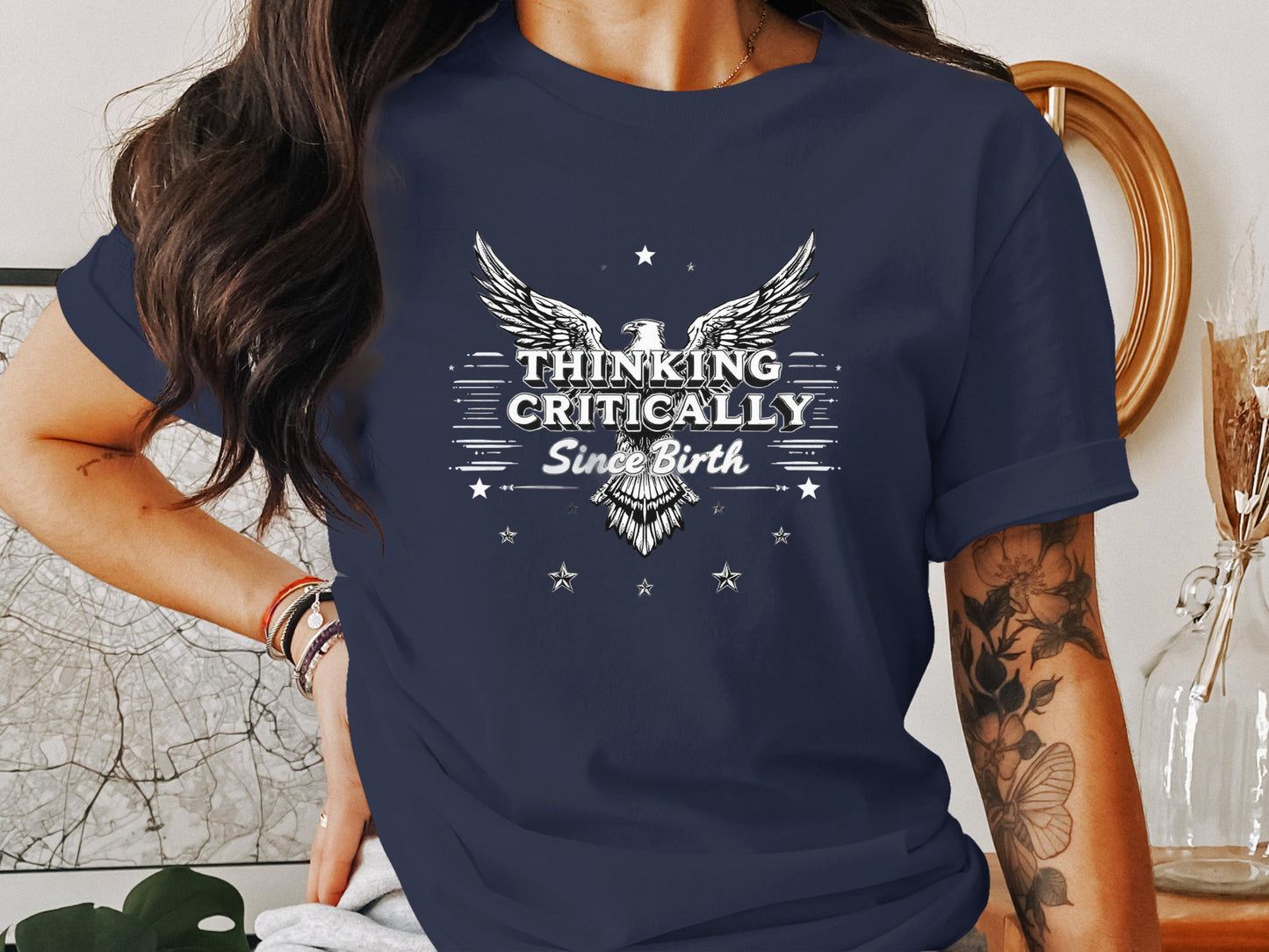 Thinking Critically Since Birth Graphic T-Shirt product