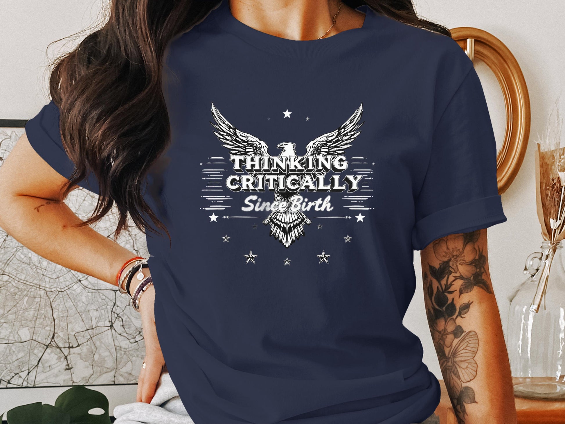 Thinking Critically Since Birth Graphic T-Shirt product