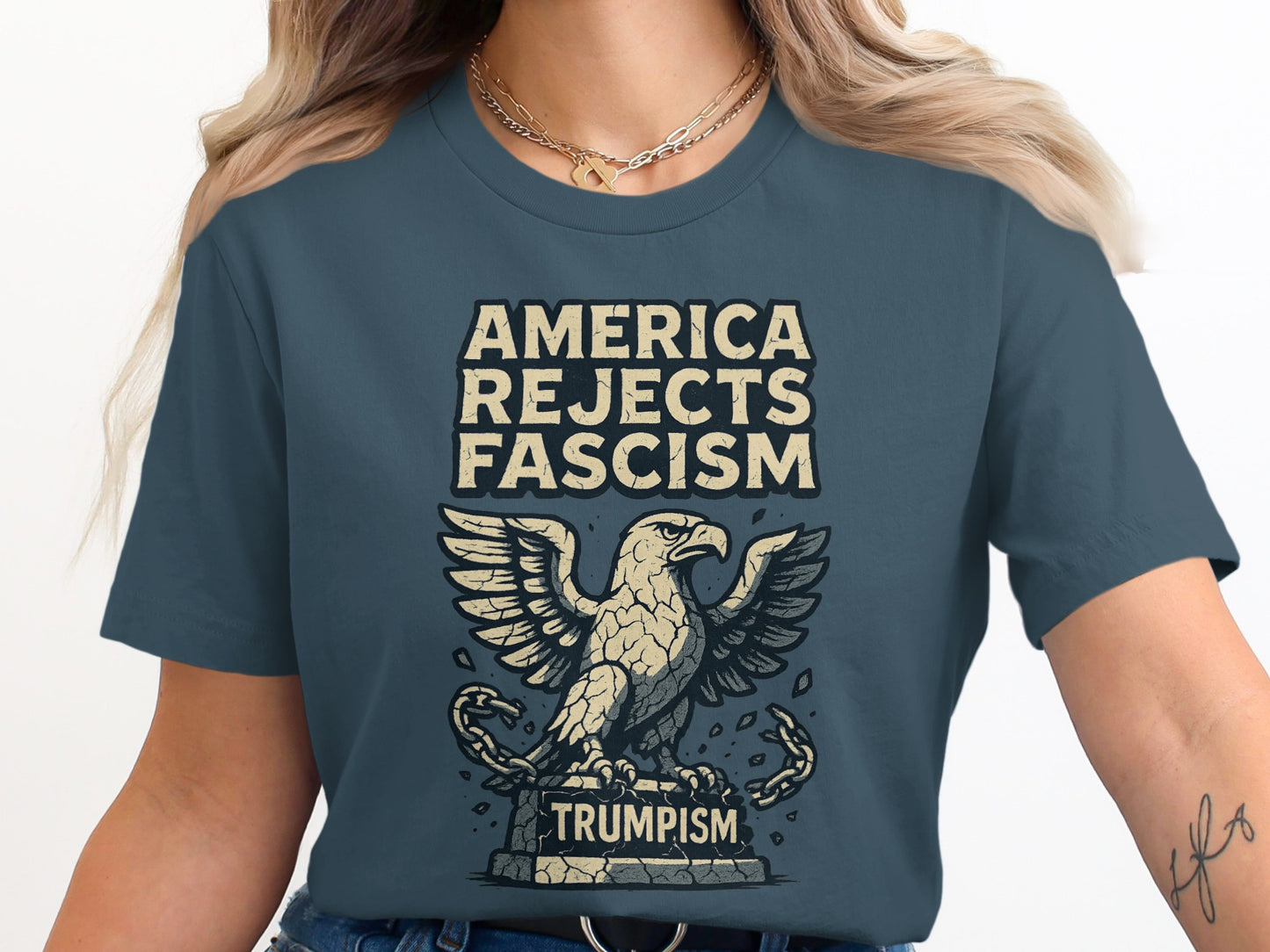 America Rejects Fascism Trumpism Shirt product type