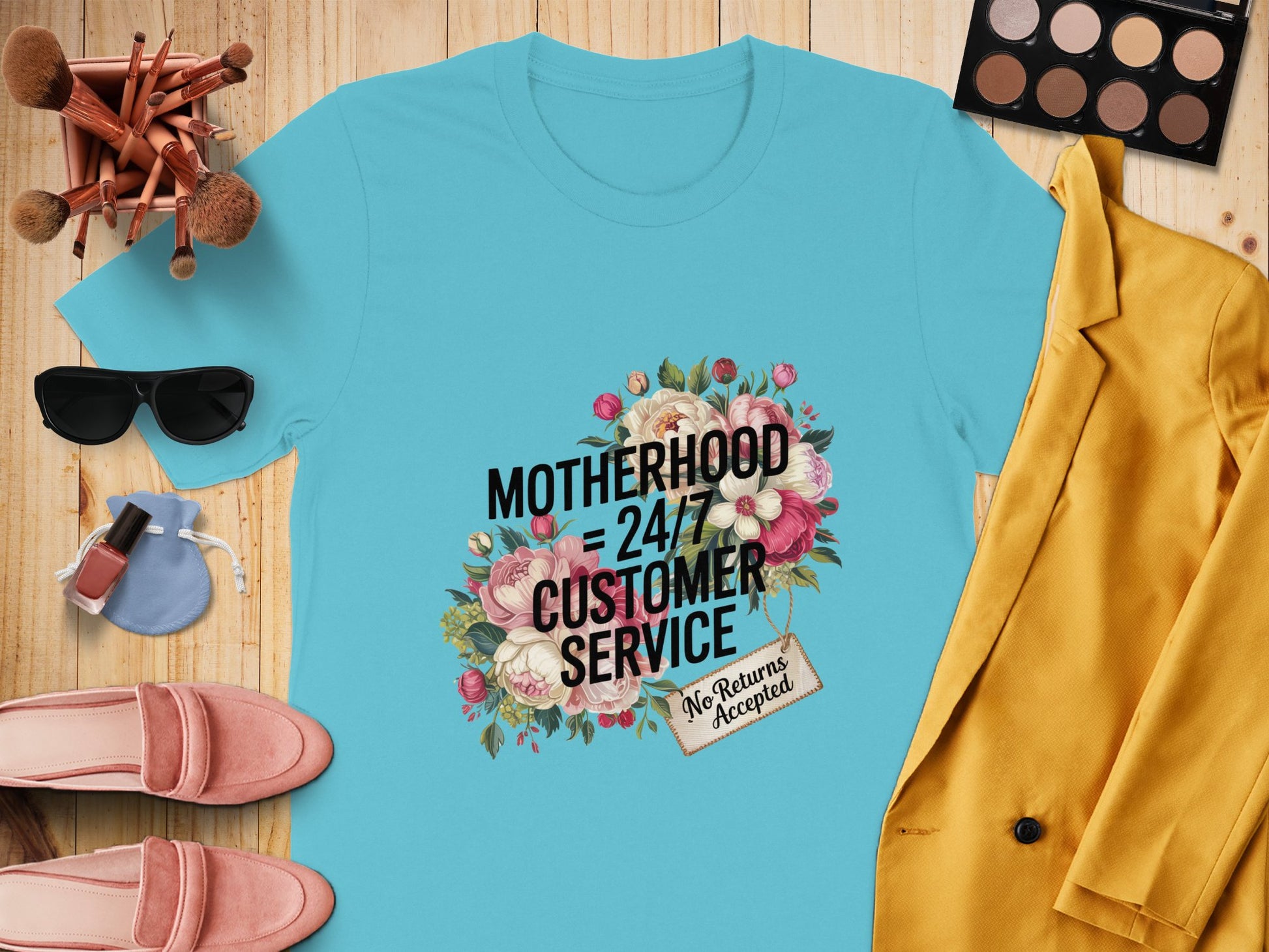 Motherhood = 24/7 Customer Service T-shirt product type
