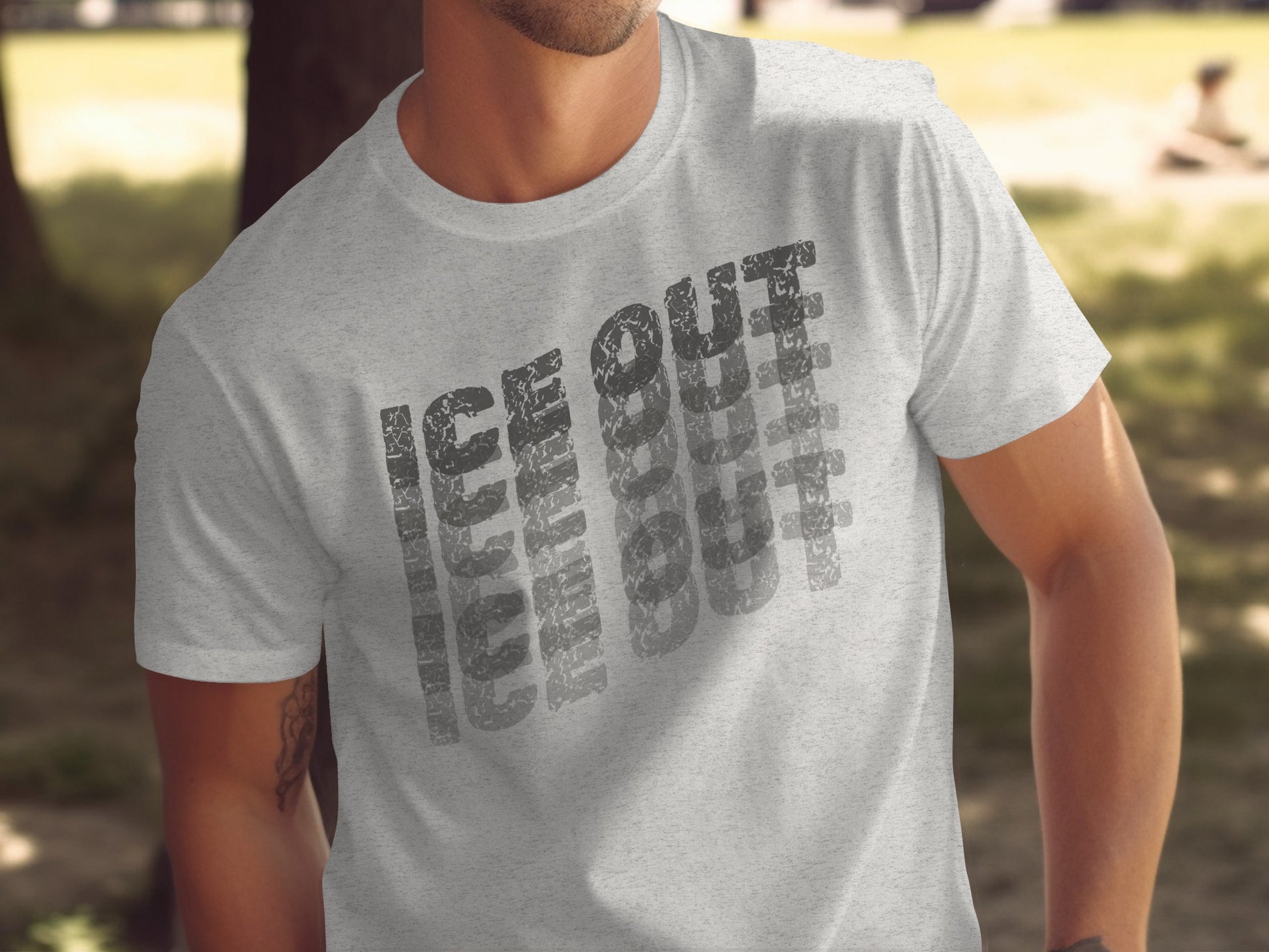 Cool Ice Out Graphic Tees Trending Summer T-shirt