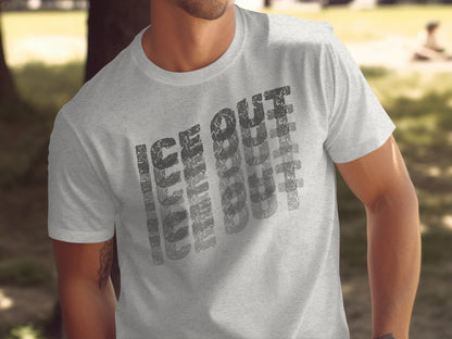 Cool Ice Out Graphic Tees Trending Summer T-shirt