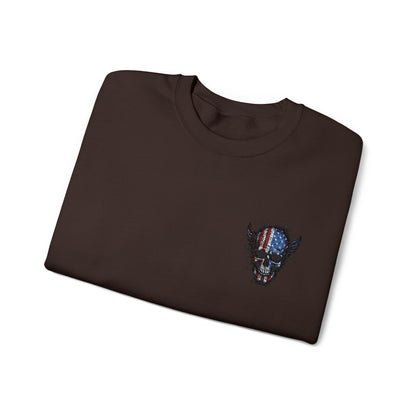 Artistic Graphic Crewneck Sweatshirt - Bold Design for Creative Souls