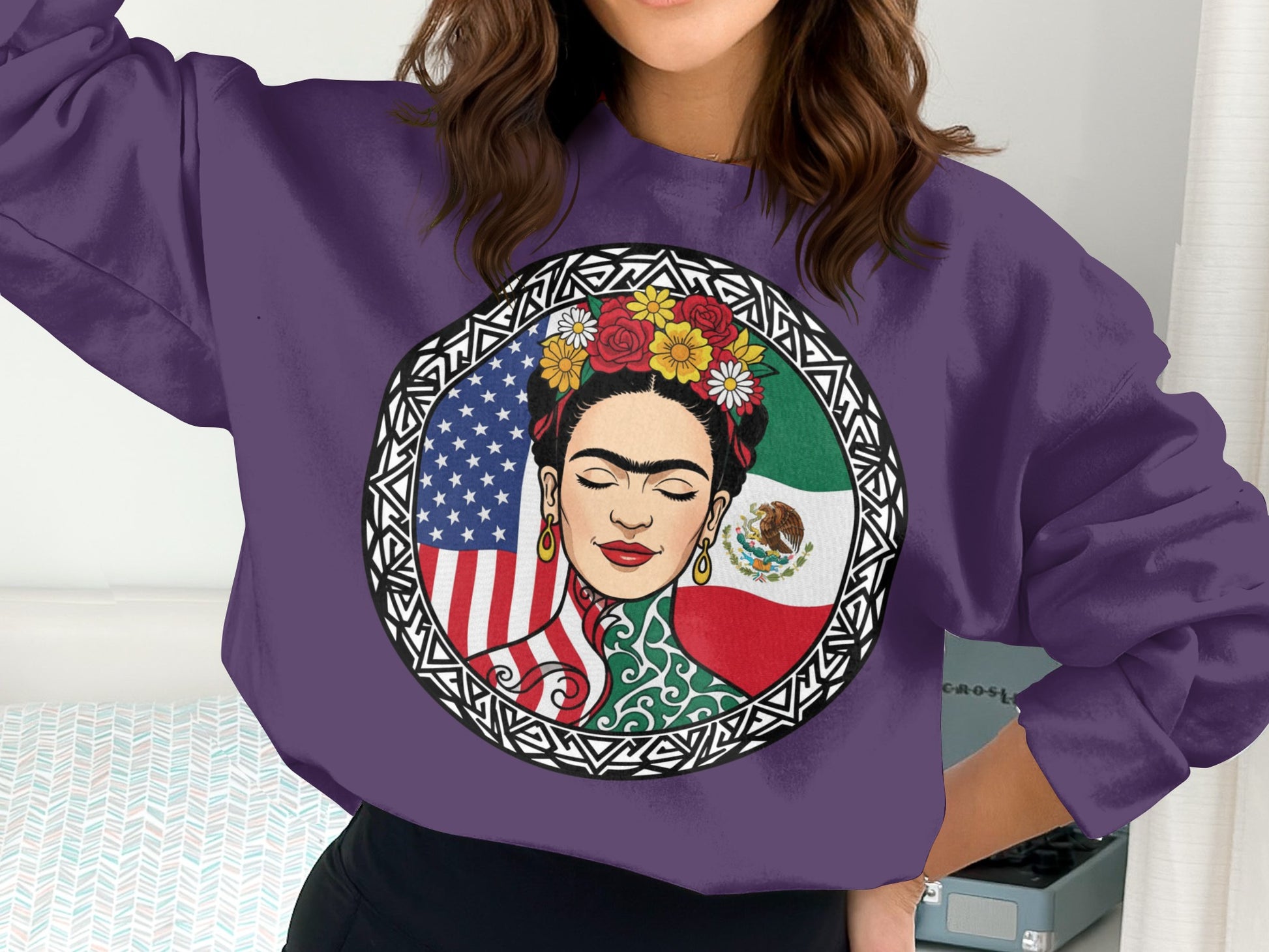 Colorful Artistic Design Women's Sweatshirt