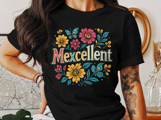 Colorful Mexcellent Floral Design Shirt product