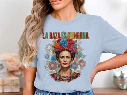 La Raza Es Chingona Graphic Tee Shirt
