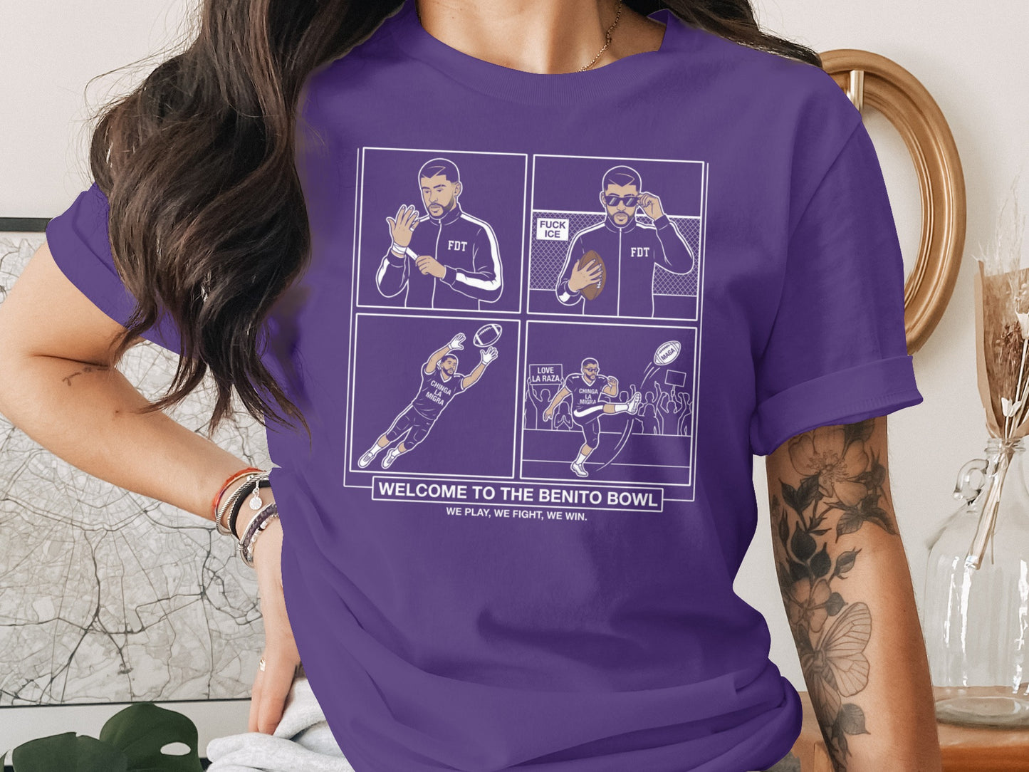 Welcome to the Benito Bowl Graphic T-Shirt Design