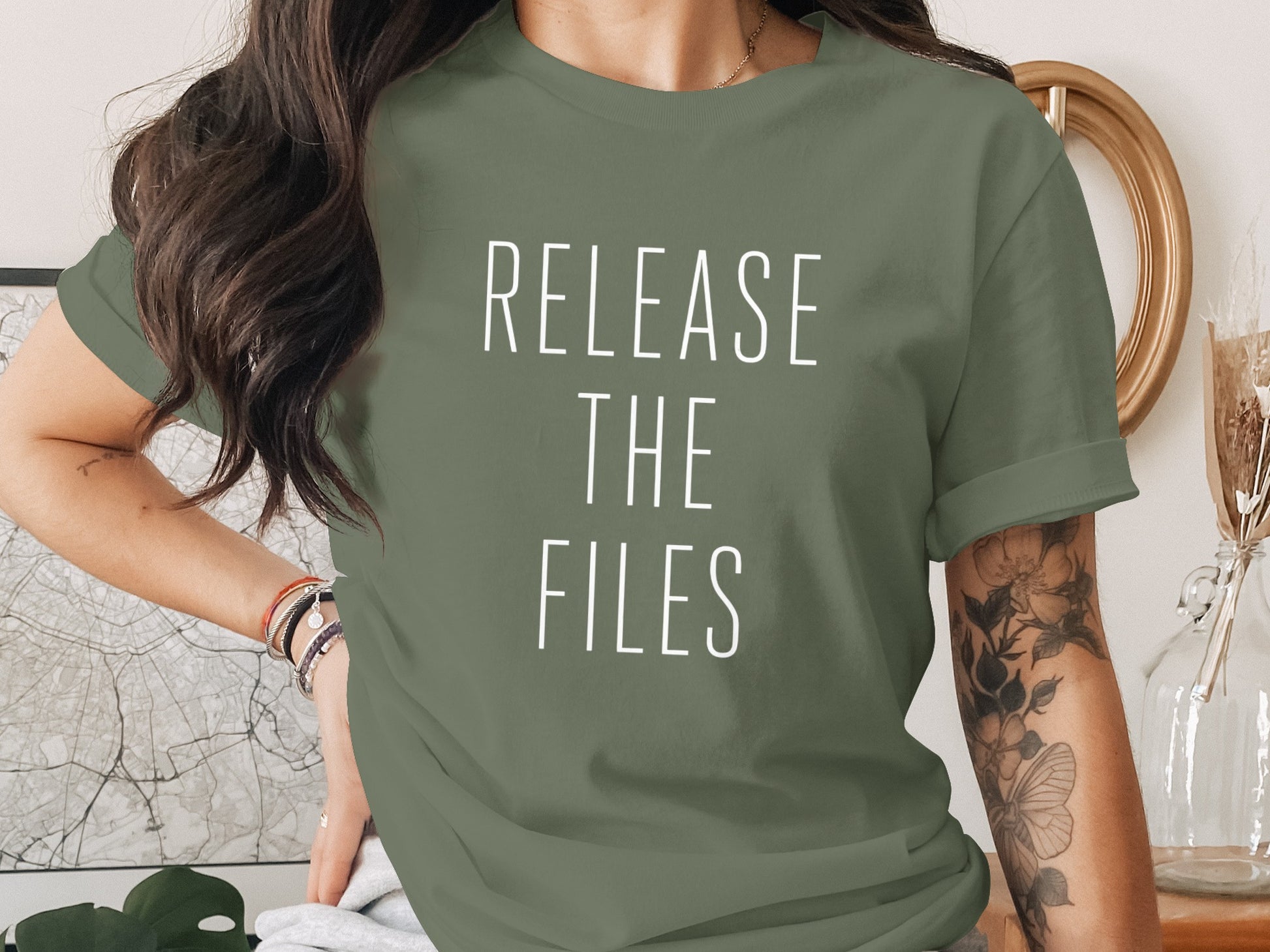 Release The Files Graphic T-Shirt product type