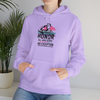 Pride hoodie Honor All Who Serve Hoodie - Unisex Heavy Blend™ Sweatshirt